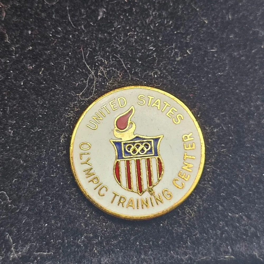 Vintage USA Olympic Pin Set One Size Multi-Color Barcelona 1992 Running 3M